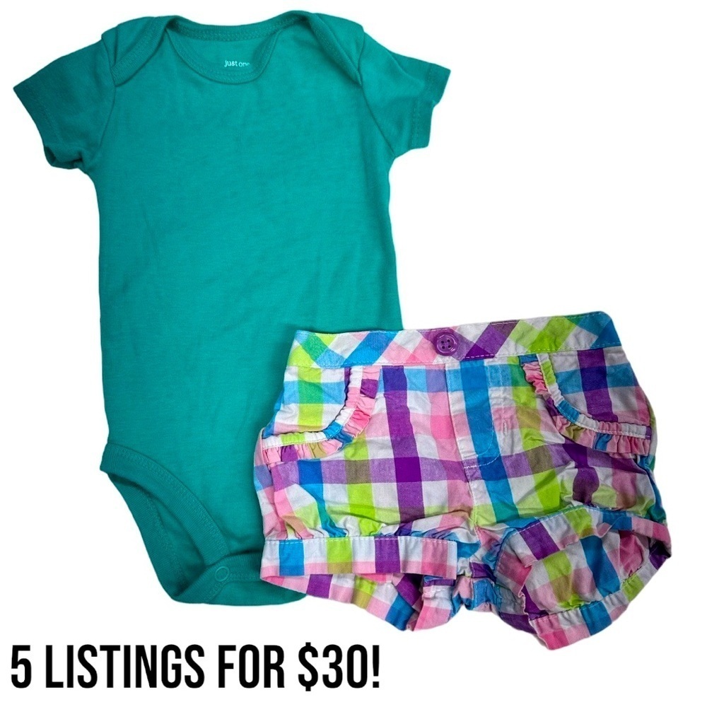Baby girl matching outfit set